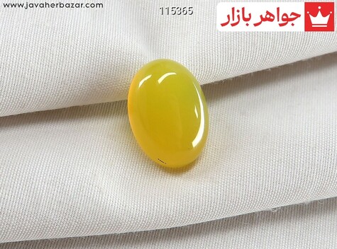نگین عقیق زرد [شرف الشمس] - 115365